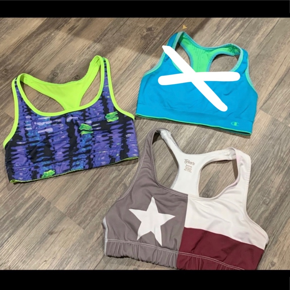BUNDLE (2)!! CHAMPION & TYLER’S Sports Bras